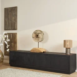 StarFurn Tv-meubel Brussel Zwart 200cm