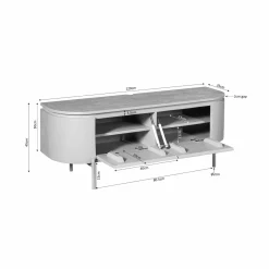 Starfurn Tv-meubel Excellent Taupe 120cm