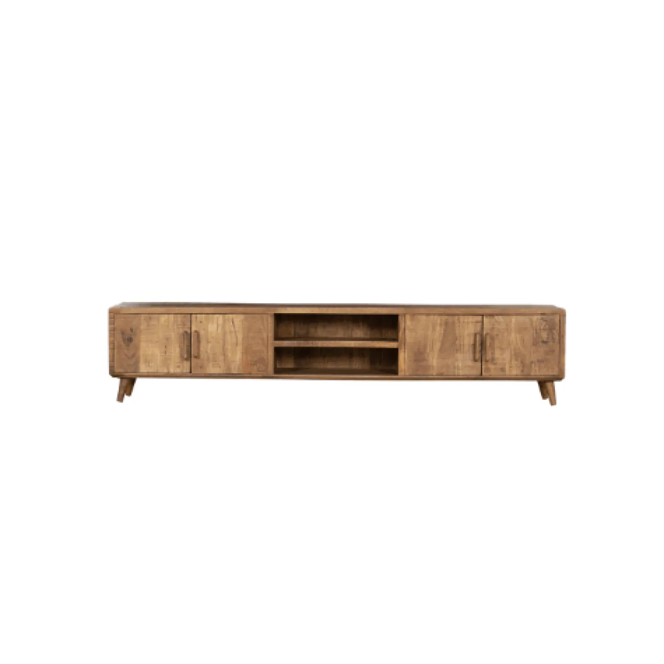 StarFurn Tv-Meubel Omaha Mangohout Naturel 240cm