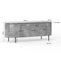 StarFurn Tv-meubel Solana 165cm Naturel