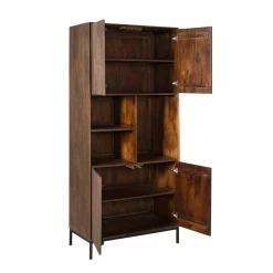 StarFurn Vakkenkast Madison Bruin 90cm