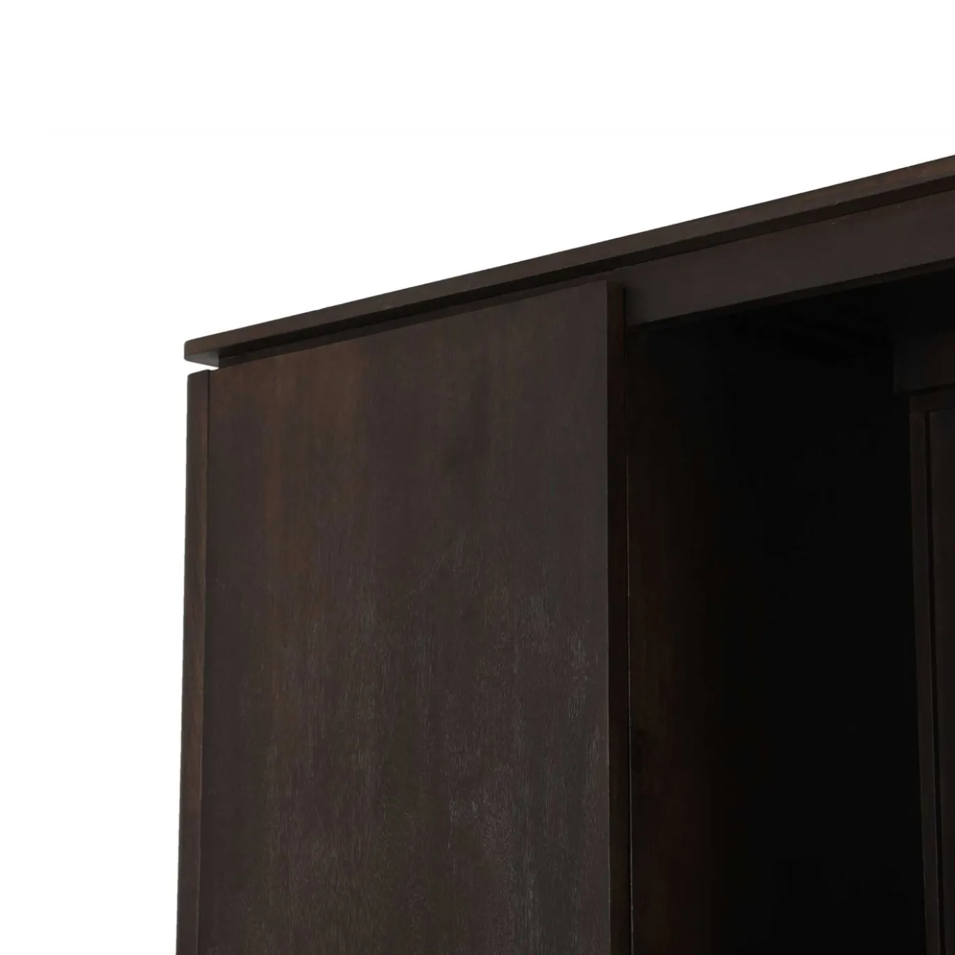 StarFurn Vakkenkast XL Dallas Bruin Mangohout 200x160cm