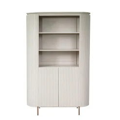 StarFurn Wandkast Solana Zand Mangohout 115cm