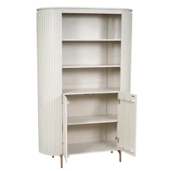StarFurn Wandkast Solana Zand Mangohout 115cm