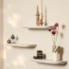 StarFurn Wandplank Gusta Zand 60cm Set van 3