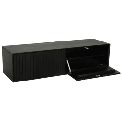 StarFurn Zwevend Tv-meubel Madison Zwart 120cm