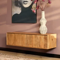 StarFurn Zwevend Tv-meubel Madison Naturel 120cm