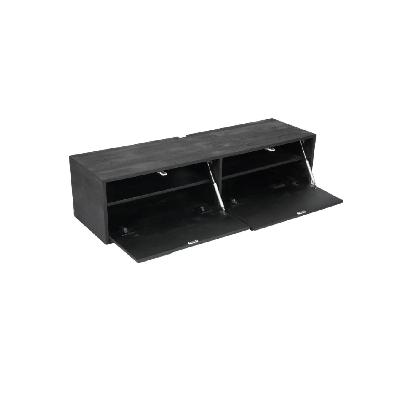 StarFurn Zwevend Tv-meubel Vision Zwart 120cm