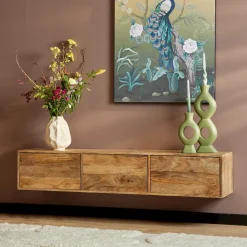 StarFurn Zwevend Tv-meubel Vision Naturel 160cm