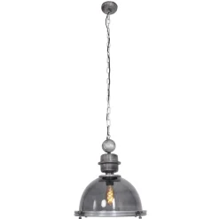 Steinhauer Bikkel Hanglamp Grijs Ø40cm