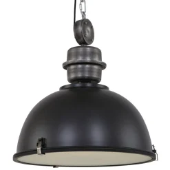 Steinhauer Bikkel Hanglamp XXL Zwart