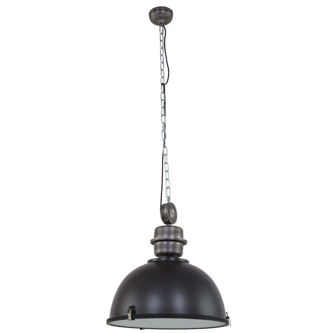 Steinhauer Bikkel Hanglamp XXL Zwart