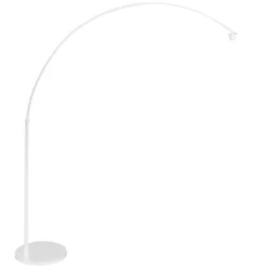 Steinhauer Booglamp Sparkled Light Wit Zijde Wit