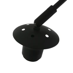 Steinhauer Boog Wandlamp Sparkled Light Zwart Gras Naturel