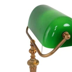 Steinhauer De Rio Tafellamp Brons Groen 39cm