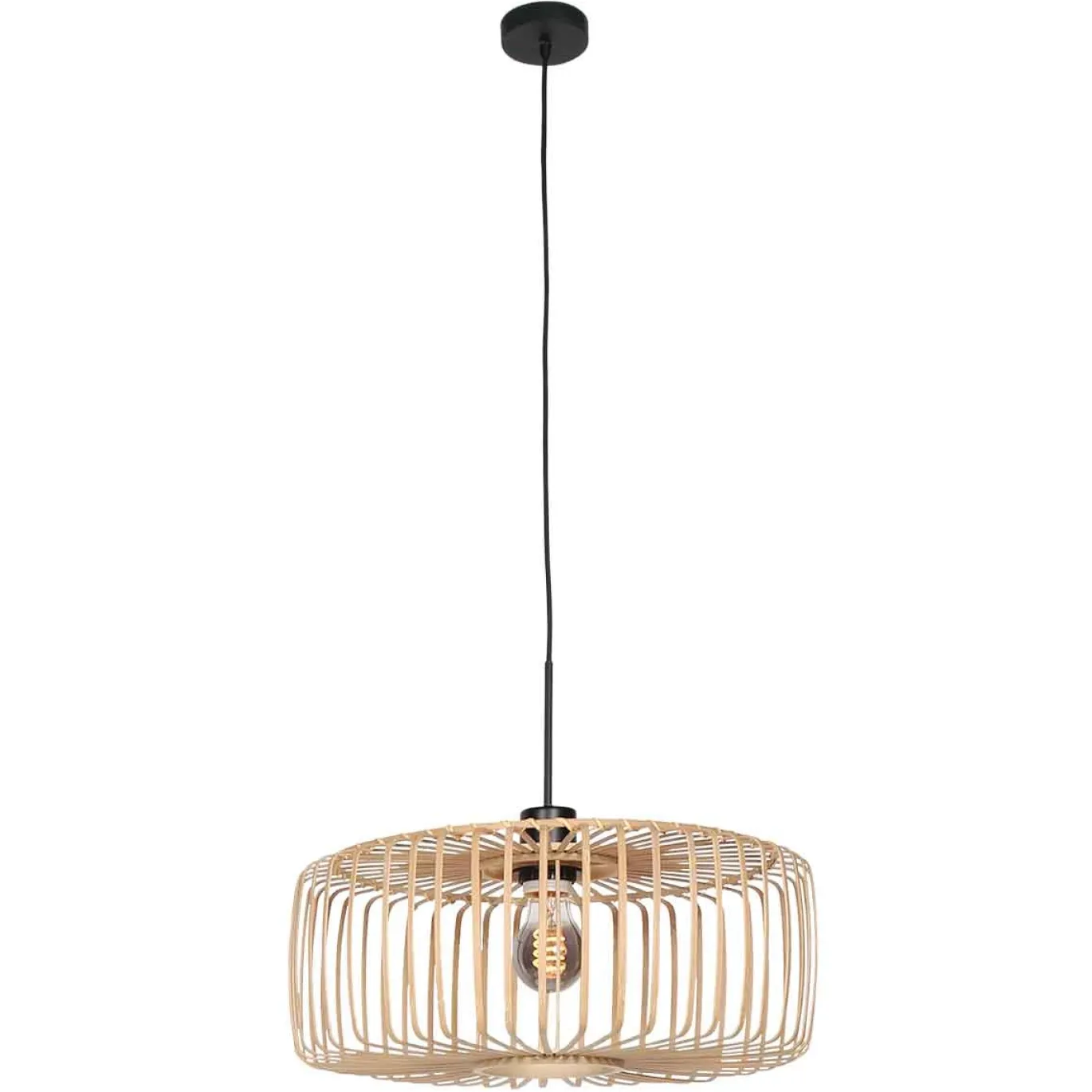 Steinhauer Hanglamp Bamboe Naturel Ø60cm