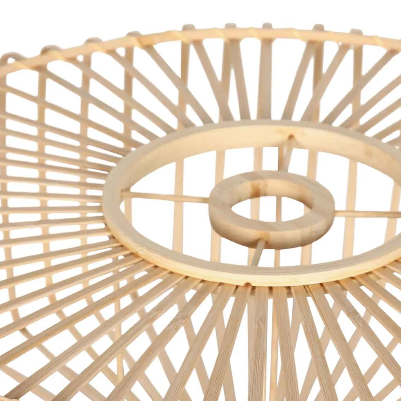 Steinhauer Hanglamp Bamboe Naturel Ø60cm