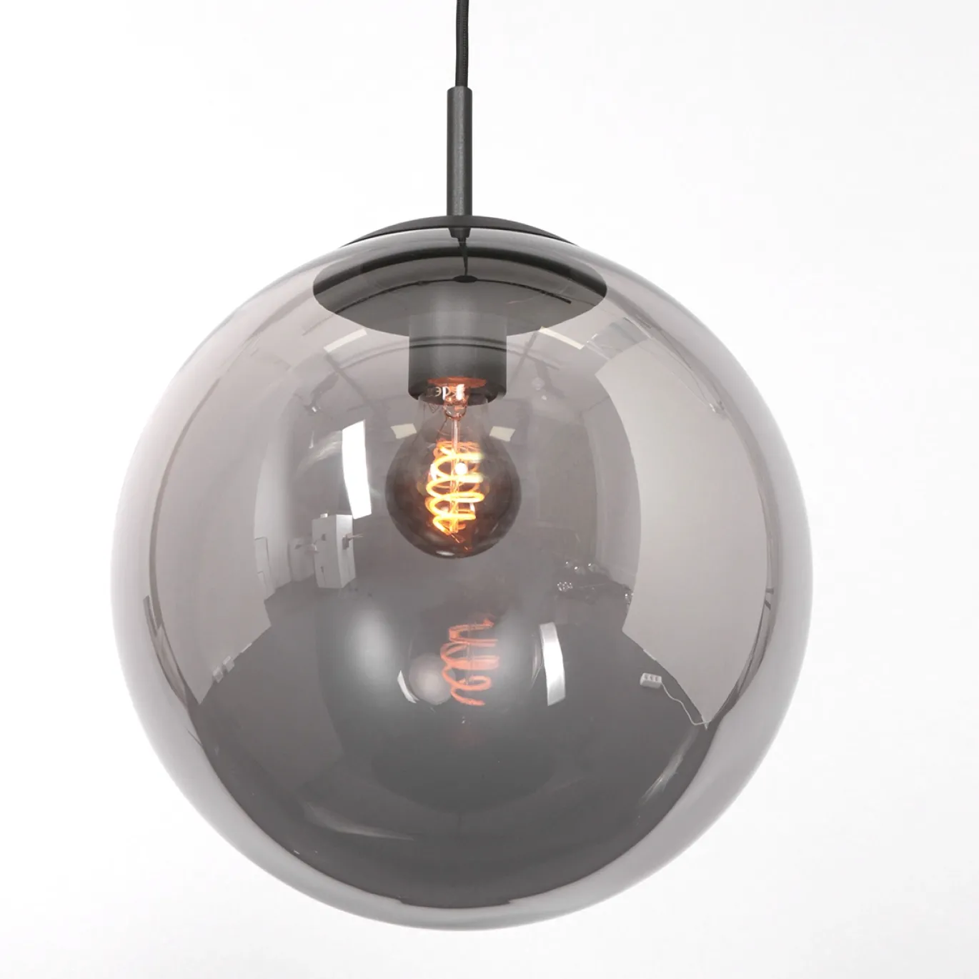 Steinhauer Hanglamp Bollique 6-Lichts Zwart