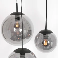 Steinhauer Hanglamp Bollique Getrapt 3-Lichts Zwart