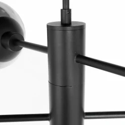 Steinhauer Hanglamp Constellation 5-Lichts Smoke Glas