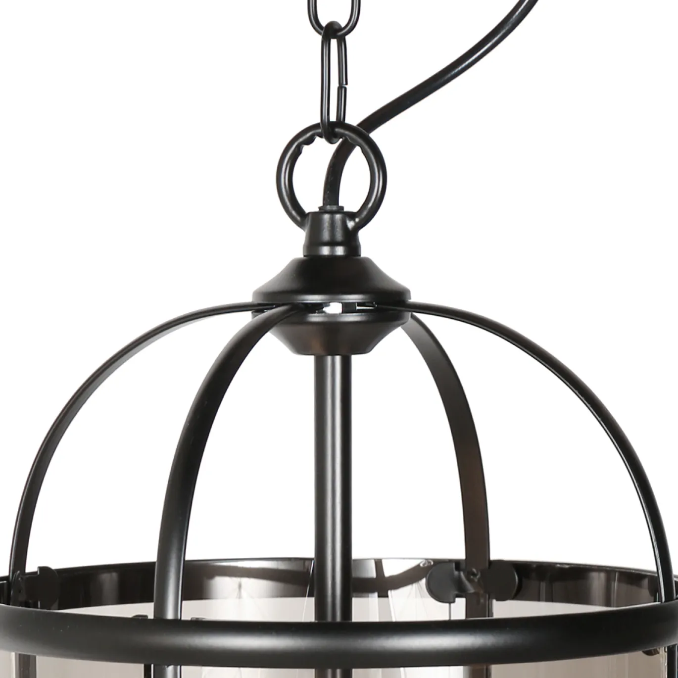 Steinhauer Hanglamp Pimpernel 2-Lichts Zwart
