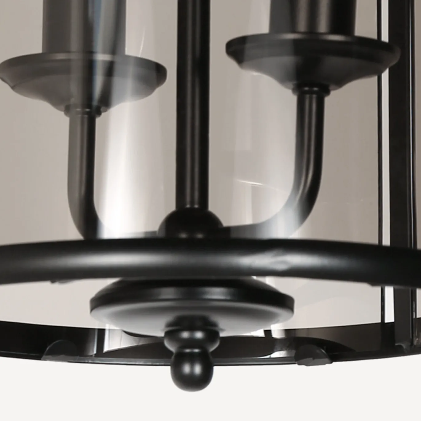 Steinhauer Hanglamp Pimpernel 2-Lichts Zwart