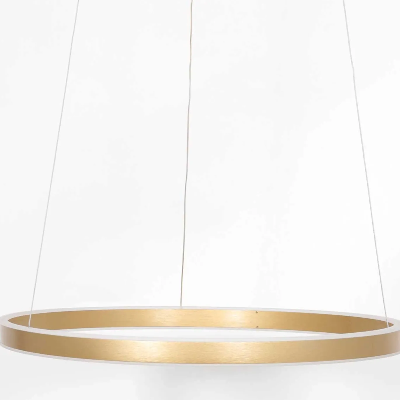 Steinhauer Hanglamp Ringlux Goud Ø60cm