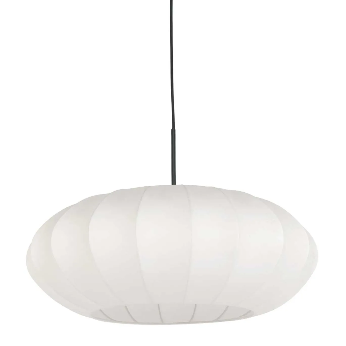 Steinhauer Hanglamp Sparkled Light Zwart Zijde Wit