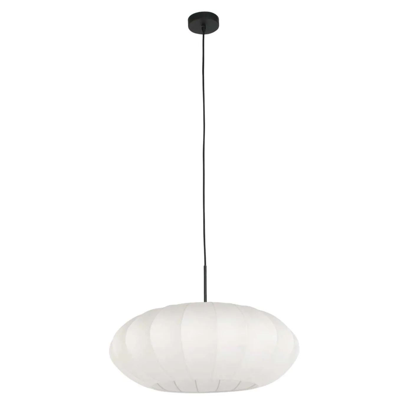 Steinhauer Hanglamp Sparkled Light Zwart Zijde Wit