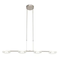 Steinhauer Hanglamp Turound Grijs 4-Lichts