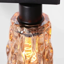 Steinhauer Hanglamp Vidrio 3-Lichts Amber Glas