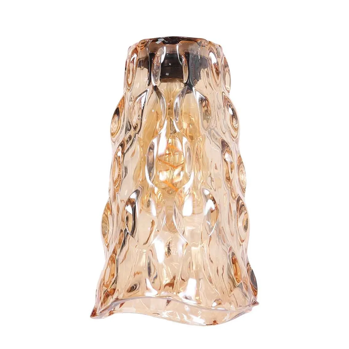 Steinhauer Hanglamp Vidrio 3-Lichts Amber Glas