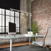 Steinhauer Hanglamp Vortex 5-Lichts Grijs