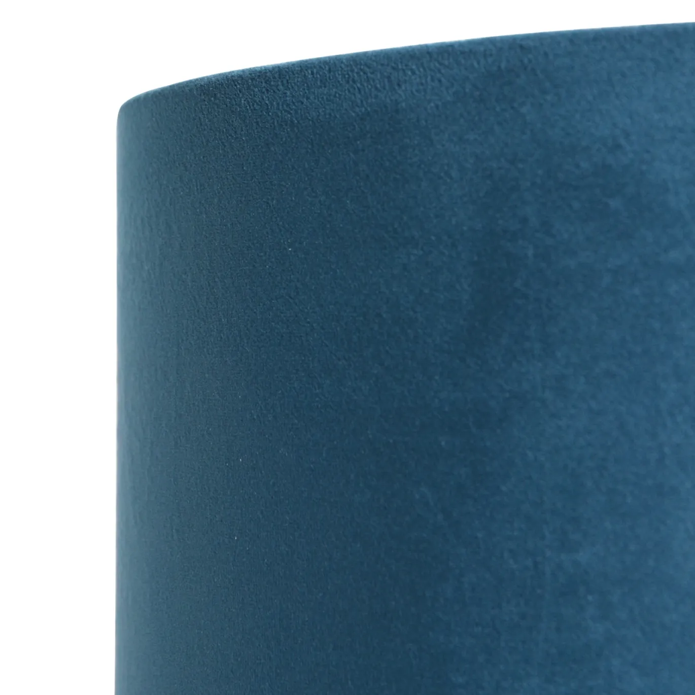 Steinhauer Lampenkap Velours Blauw Ø50cm