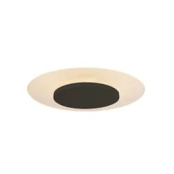 Steinhauer Lido LED Plafondlamp Zwart Ø28cm