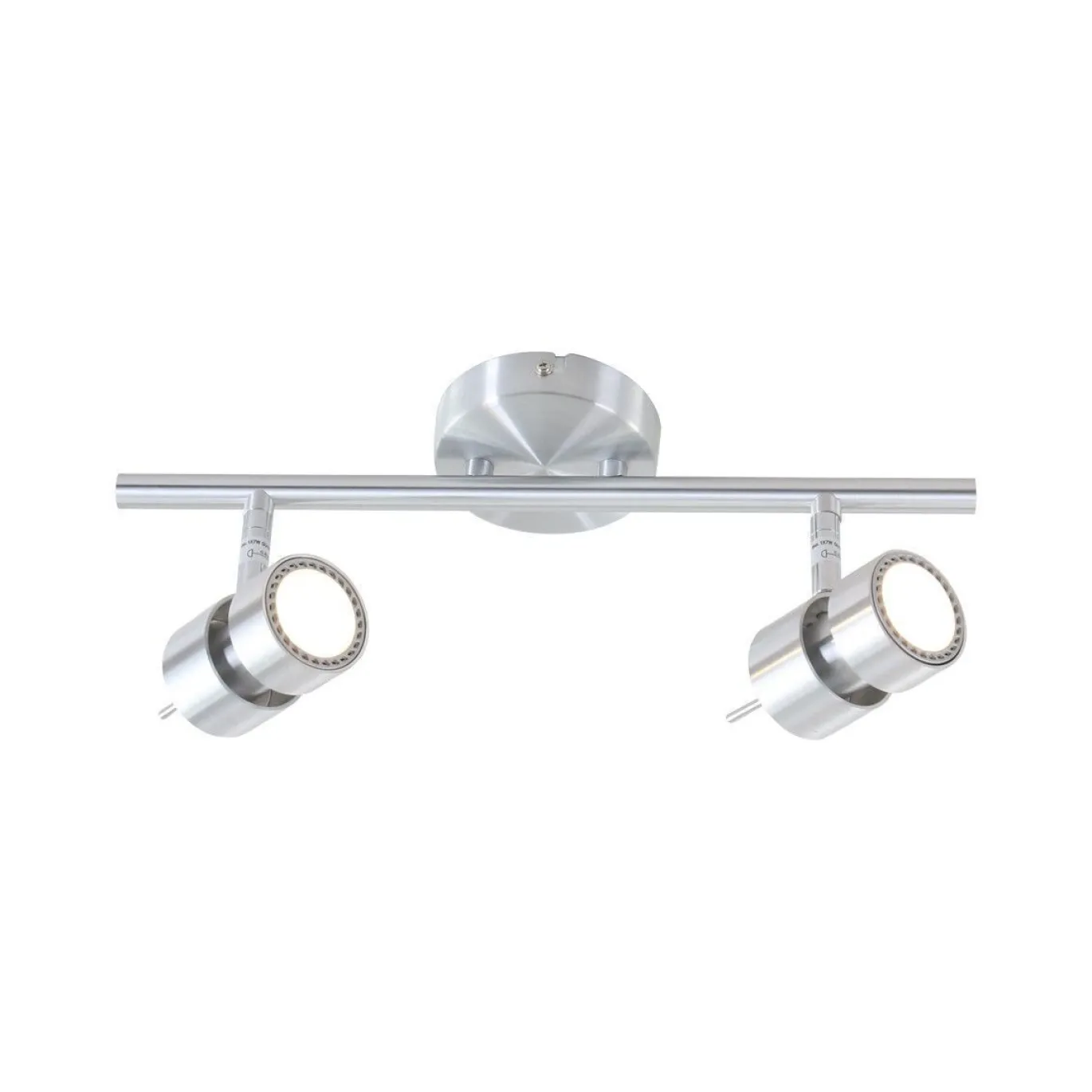 Steinhauer Natasja LED Plafondlamp 2-lichts Staal