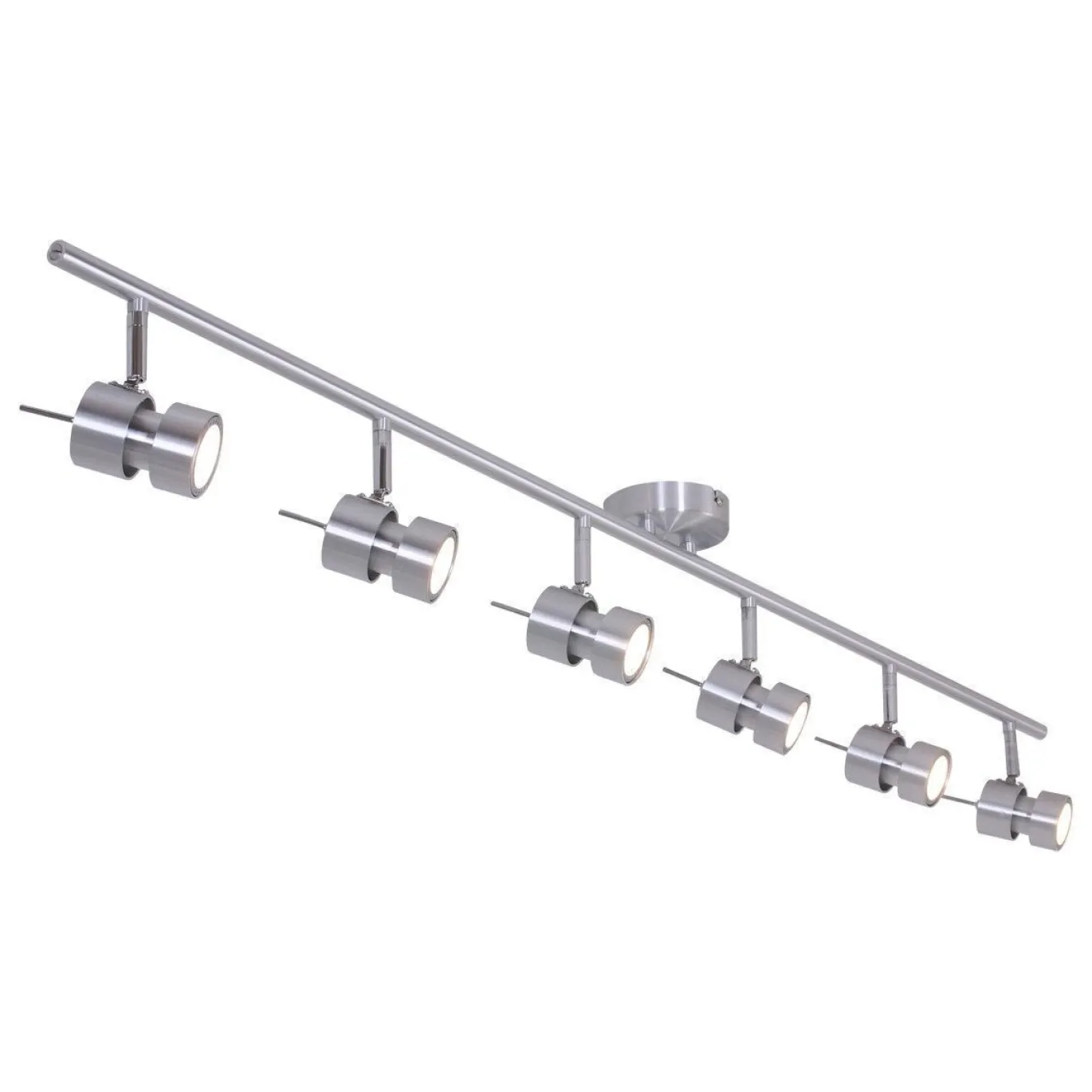 Steinhauer Natasja LED Plafondspot Staal 6-lichts 134cm