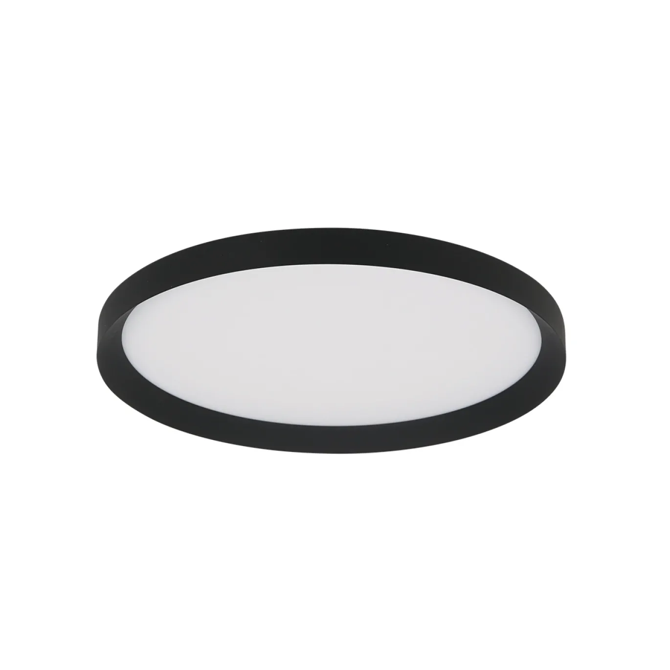 Steinhauer Plafondlamp Flady Zwart Ø40cm