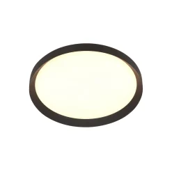 Steinhauer Plafondlamp Flady Zwart Ø40cm