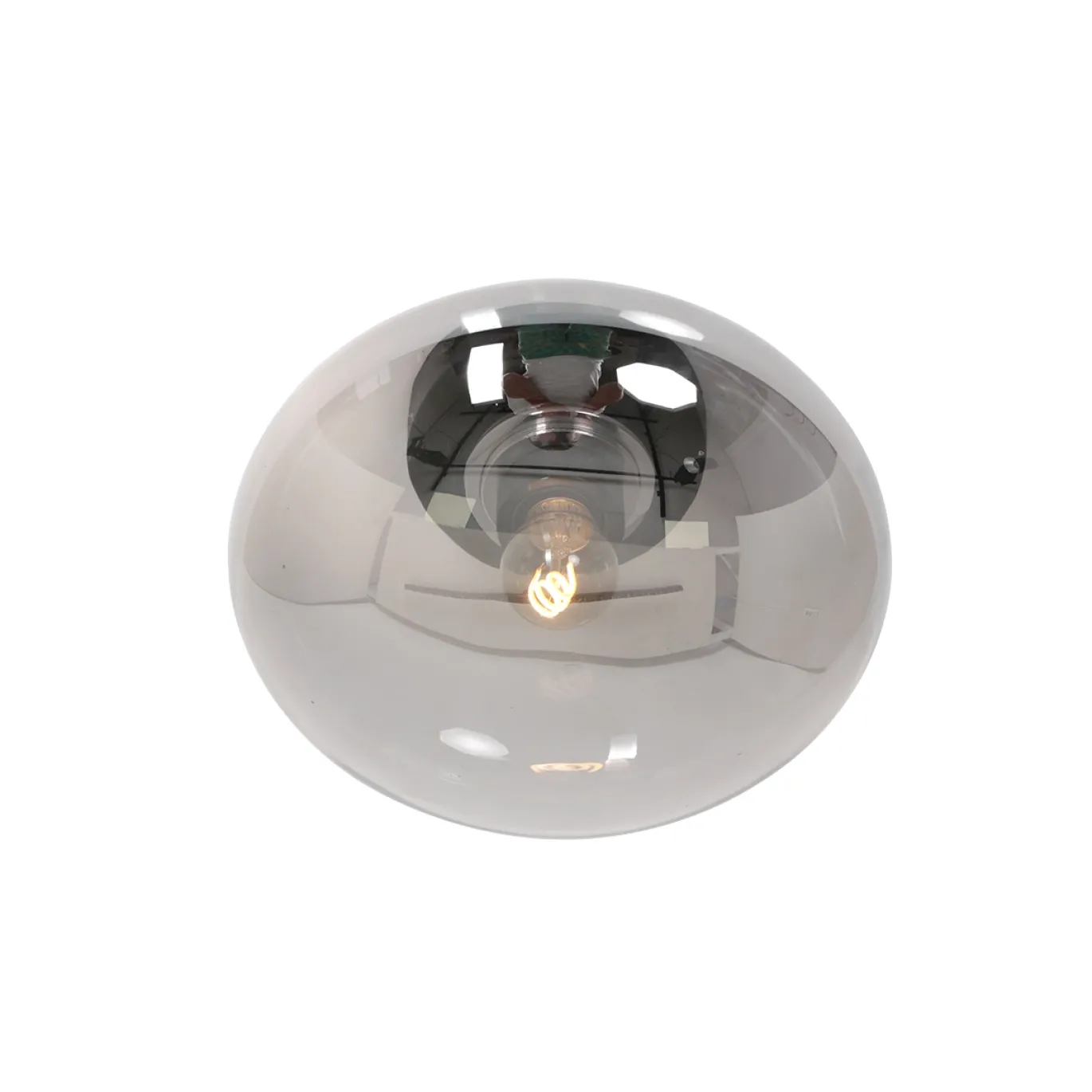 Steinhauer Plafondlamp Reflexion Smoke Ø25cm