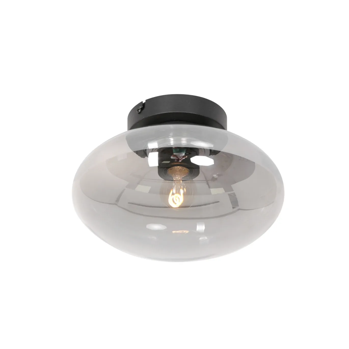Steinhauer Plafondlamp Reflexion Smoke Ø25cm