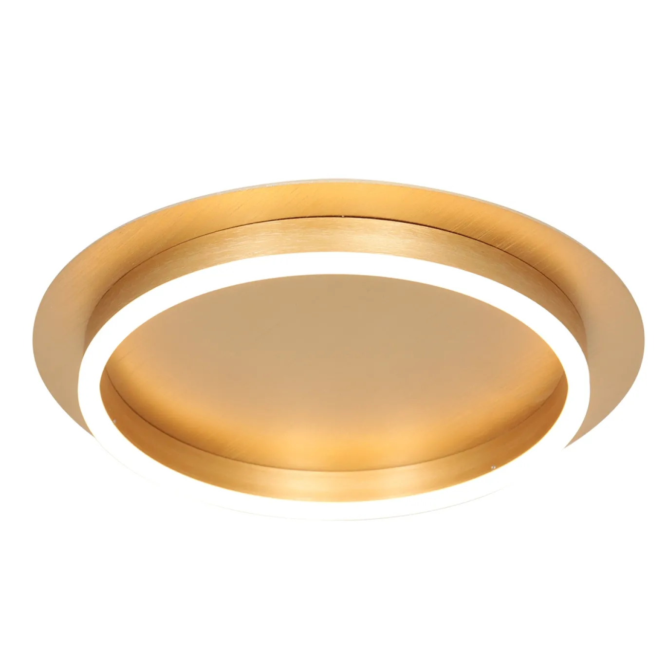 Steinhauer Plafondlamp Ringlux Goud Ø32cm