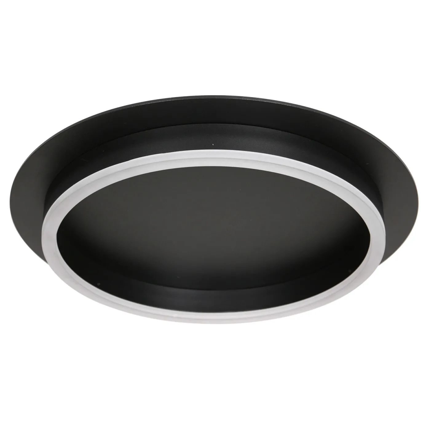 Steinhauer Plafondlamp Ringlux Zwart Ø32cm