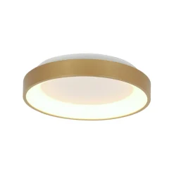 Steinhauer Plafondlamp Ringlede Dun Goud Ø28cm