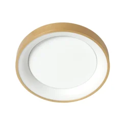 Steinhauer Plafondlamp Ringlede Dun Goud Ø28cm