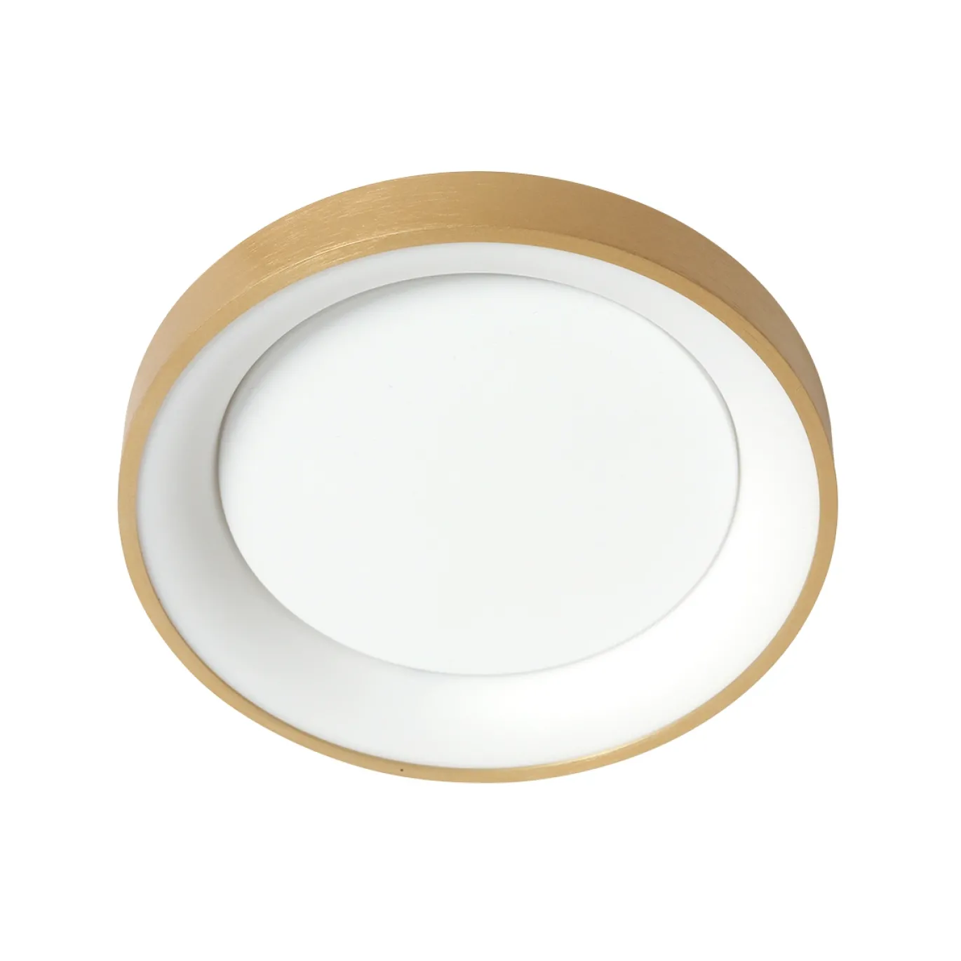 Steinhauer Plafondlamp Ringlede Dun Goud Ø28cm