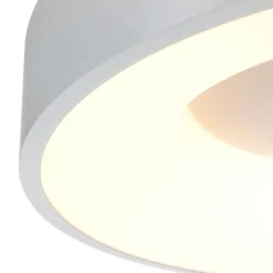 Steinhauer Ringlede LED Plafondlamp Zilver Ø30cm