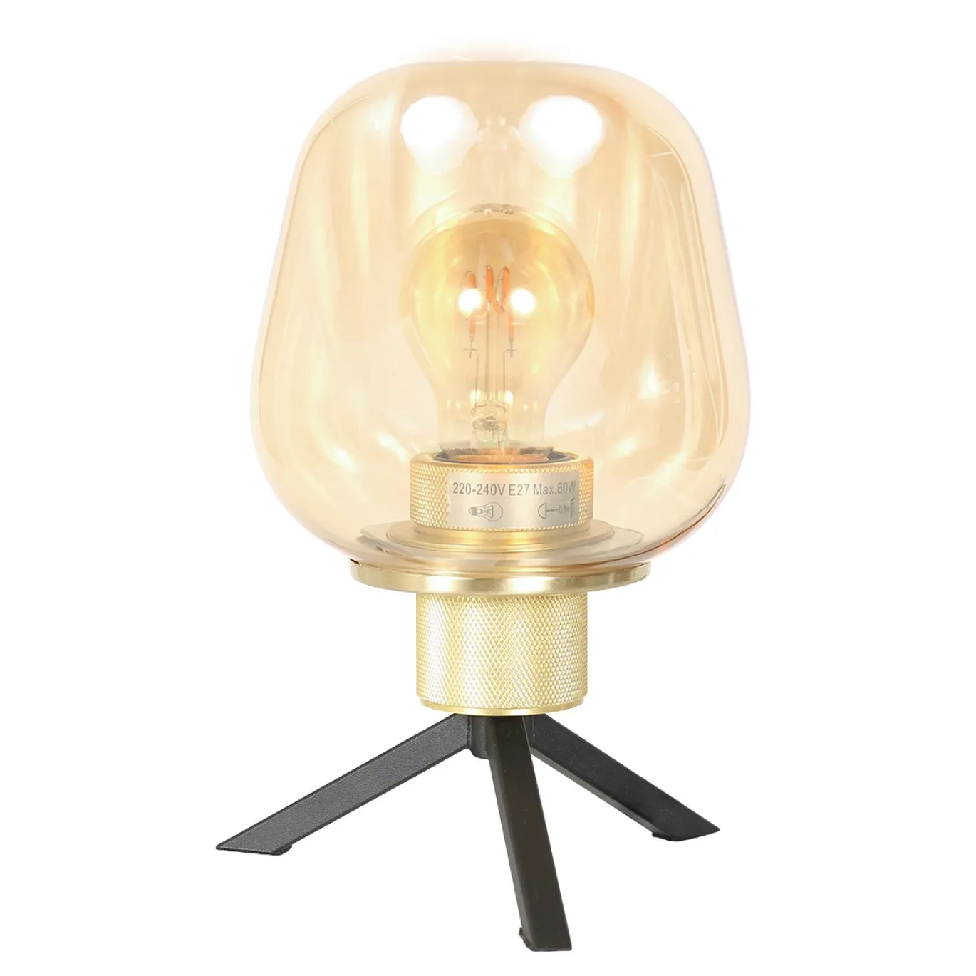 Steinhauer Tafellamp Reflexion Hoog Messing 23cm