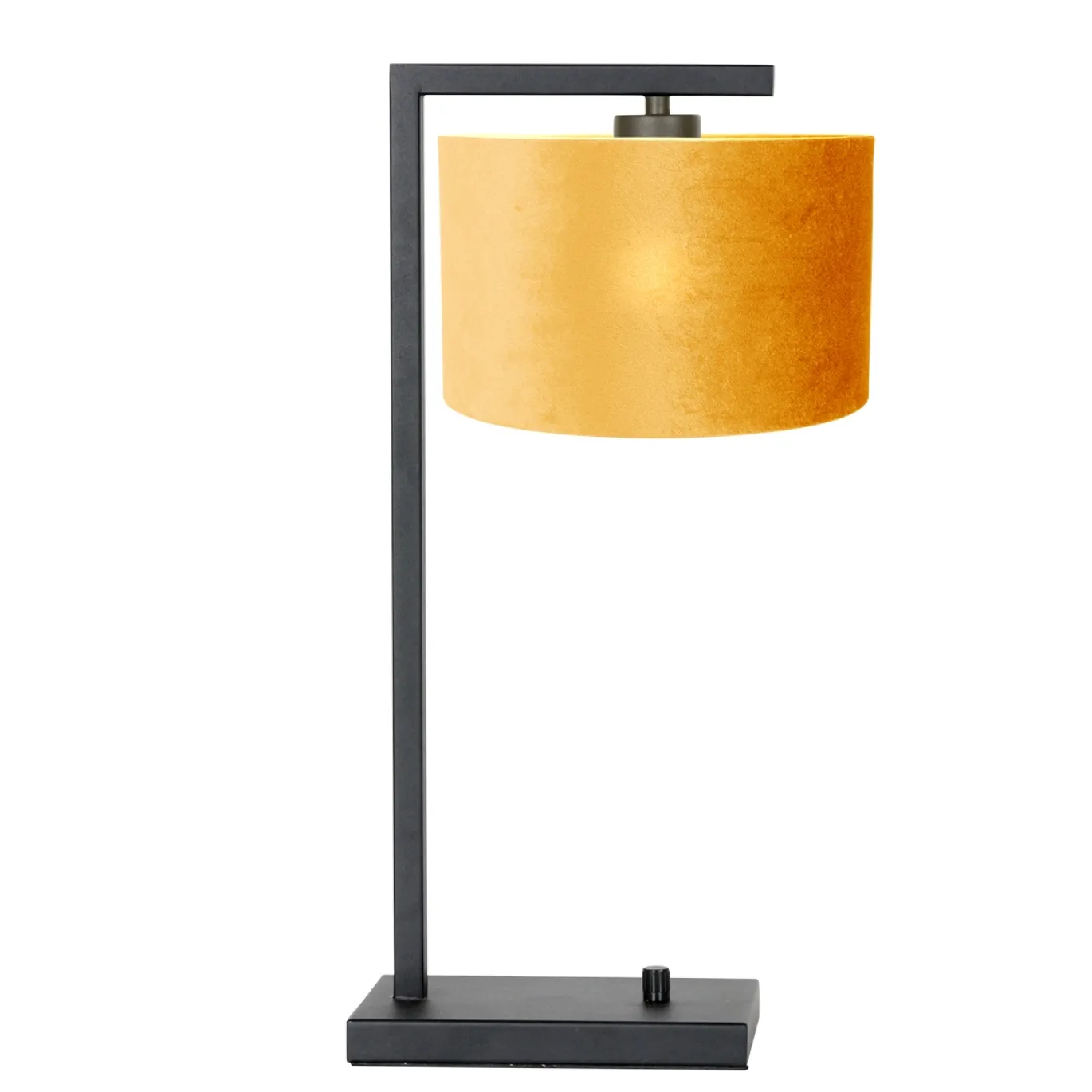 Steinhauer Tafellamp Stang Down Velours Goud