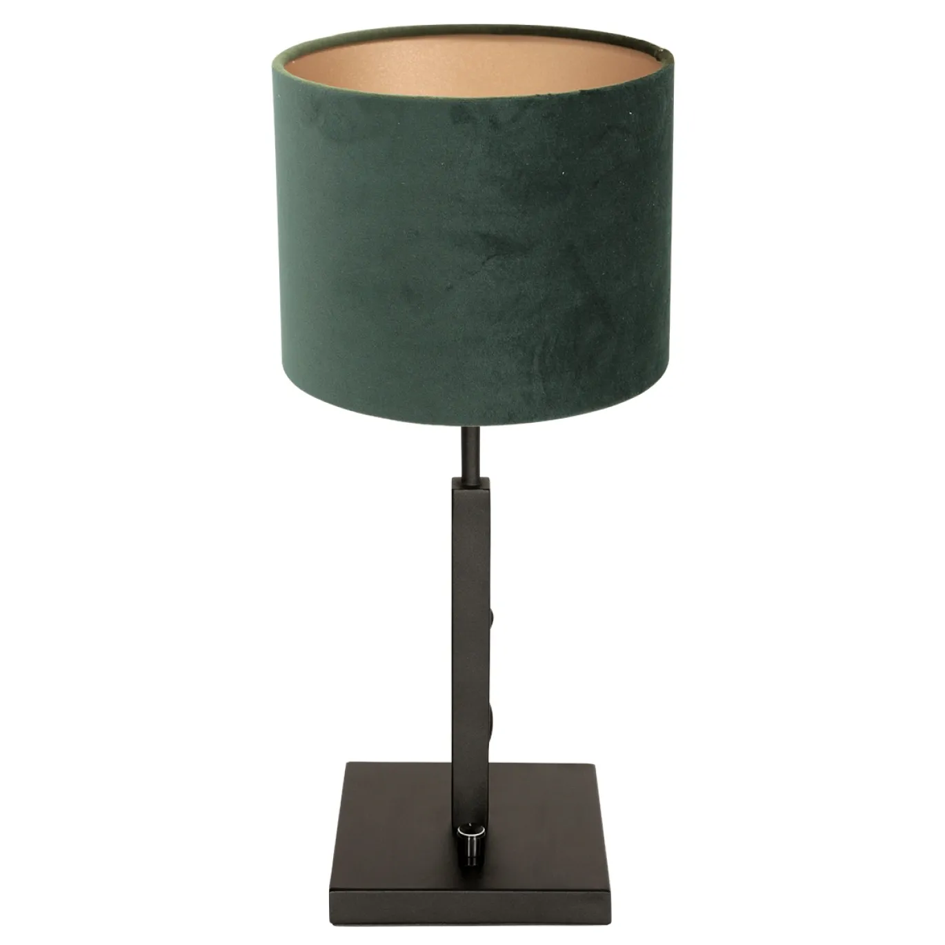 Steinhauer Tafellamp Stang Single Velours Groen